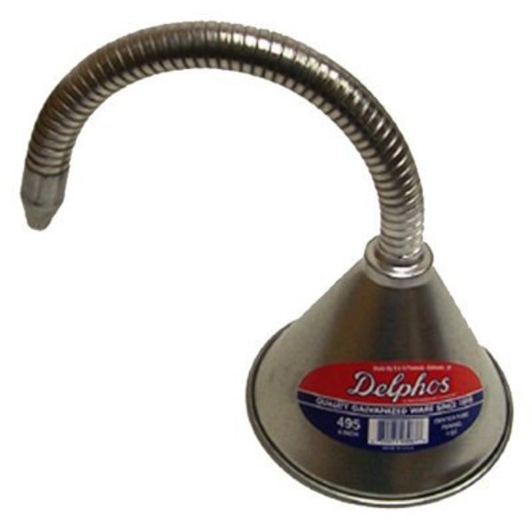 S & K Products Qt Flex Spout Funnel 495